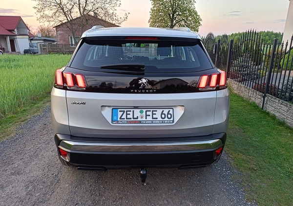 Peugeot 3008 cena 69900 przebieg: 132000, rok produkcji 2018 z Kamieńsk małe 596